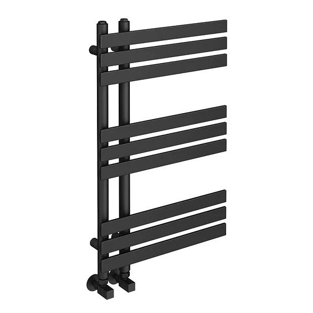 Arezzo Anthracite 800 X 500mm 9 Bars Designer Heated Towel Rail 3 Arezzo Anthracite 800 X 500mm 9 Bars Designer Heated Towel Rail - Image 3