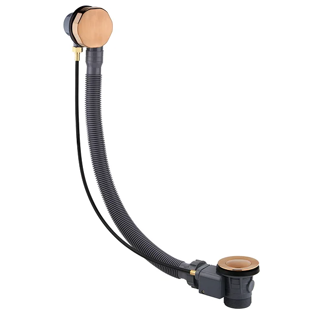 Arezzo Brushed Bronze Bath Pop-up Waste & Overflow 2 Arezzo Brushed Bronze Bath Pop-up Waste & Overflow - Image 2