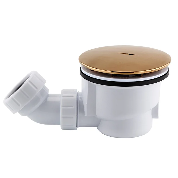 Arezzo Brushed Bronze 90mm High Flow Shower Tray Waste 1 Arezzo Brushed Bronze 90mm High Flow Shower Tray Waste