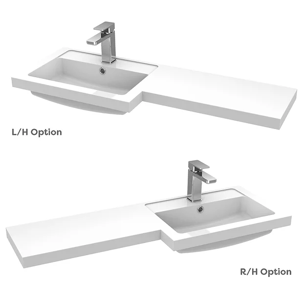 Arezzo 1000 Matt Green Combination Furniture Pack (Matt Black Flush & Handles) 3 Arezzo 1000 Matt Green Combination Furniture Pack (Matt Black Flush & Handles) - Image 3