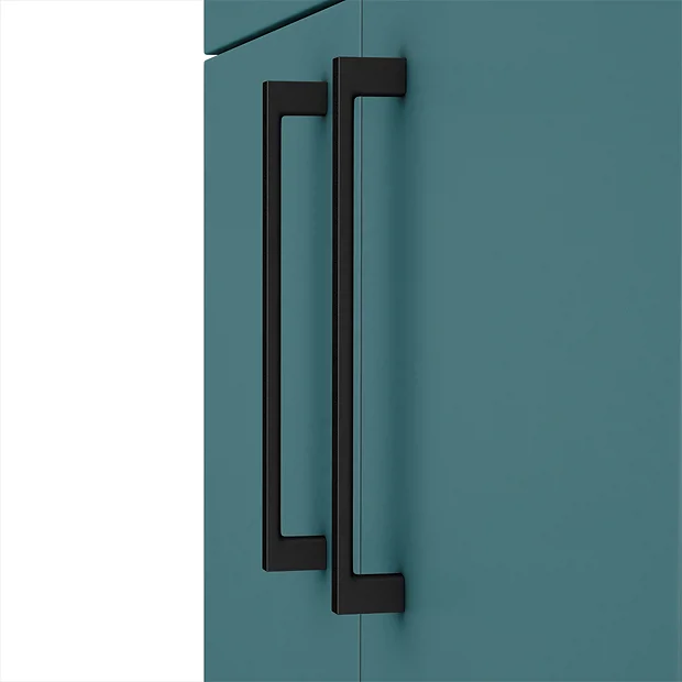 Arezzo 1000 Matt Green Combination Furniture Pack (Matt Black Flush & Handles) 4 Arezzo 1000 Matt Green Combination Furniture Pack (Matt Black Flush & Handles) - Image 4