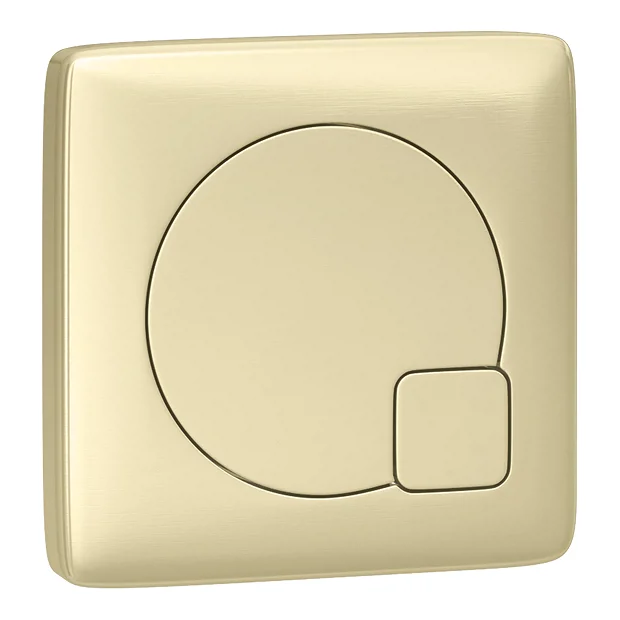 Arezzo 1100 Matt Blue Semi-Recessed Round Combination Vanity Unit (Brushed Brass Flush & Handles) 4 Arezzo 1100 Matt Blue Semi-Recessed Round Combination Vanity Unit (Brushed Brass Flush & Handles) - Image 4