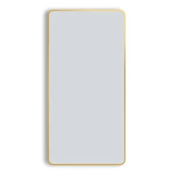 Arezzo Brushed Brass Framed Bathroom Mirror - 1400 X 700mm 9 Arezzo Brushed Brass Framed Bathroom Mirror - 1400 X 700mm -Bathroom Furniture Store az147cvbb d3