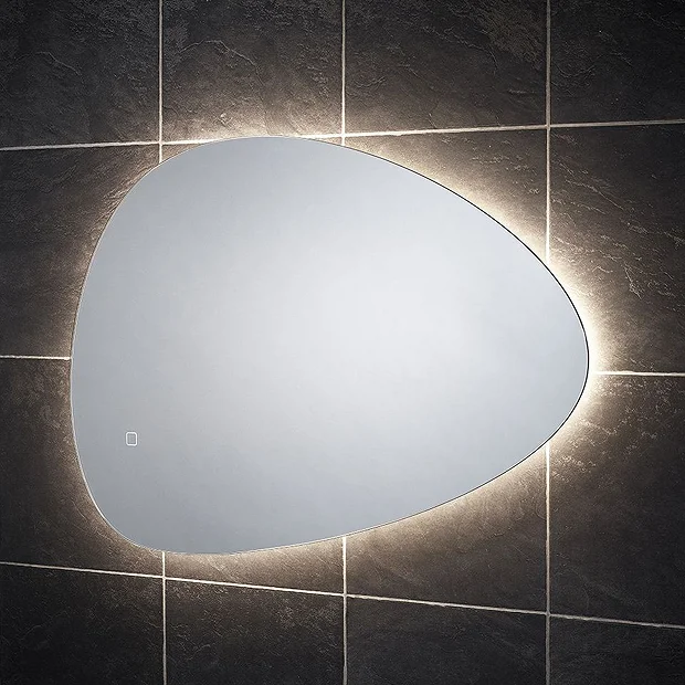 Arezzo 550 X 800mm Teardrop LED Backlit Bathroom Mirror With Anti-Fog 5 Arezzo 550 X 800mm Teardrop LED Backlit Bathroom Mirror With Anti-Fog - Image 5