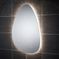 Arezzo 550 X 800mm Teardrop LED Backlit Bathroom Mirror With Anti-Fog 11 Arezzo 550 X 800mm Teardrop LED Backlit Bathroom Mirror With Anti-Fog -Bathroom Furniture Store az1703mb d4