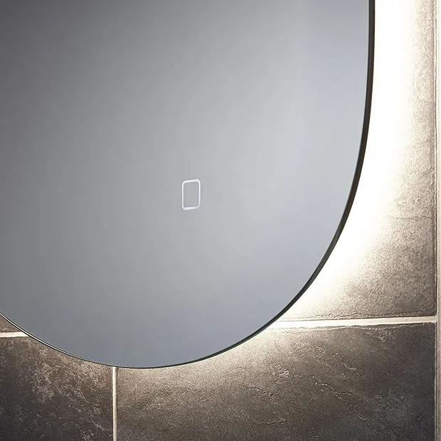 Arezzo 550 X 800mm Teardrop LED Backlit Bathroom Mirror With Anti-Fog 1 Arezzo 550 X 800mm Teardrop LED Backlit Bathroom Mirror With Anti-Fog