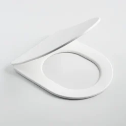 Arezzo Matt White Rimless Back To Wall Toilet Incl. Soft Close Seat -Bathroom Furniture Store az233pmwd1