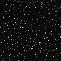 Arezzo Black Terrazzo Bathroom Bench With Brushed Brass Frame (1100 X 350mm)