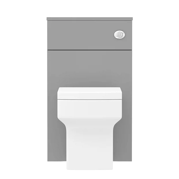 Arezzo 500 Matt Grey WC Unit With Cistern + Square Pan 5 Arezzo 500 Matt Grey WC Unit With Cistern + Square Pan - Image 5