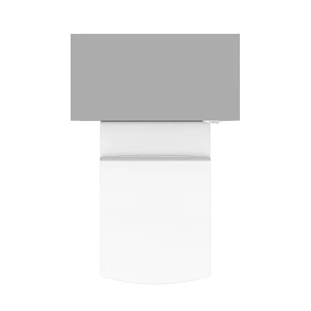 Arezzo 500 Matt Grey WC Unit With Cistern + Square Pan 1 Arezzo 500 Matt Grey WC Unit With Cistern + Square Pan