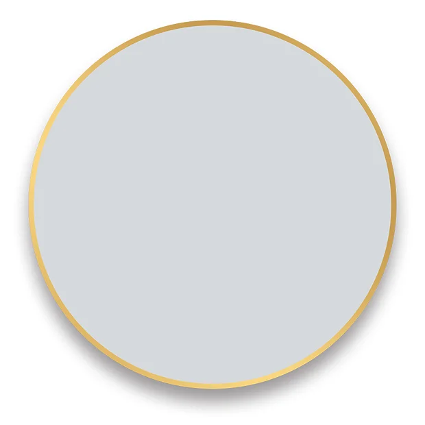 Arezzo Brushed Brass 800mm Round Mirror 1 Arezzo Brushed Brass 800mm Round Mirror