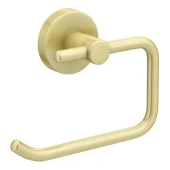 Arezzo Round Brushed Brass 4-Piece Bathroom Accessory Pack 6 Arezzo Round Brushed Brass 4-Piece Bathroom Accessory Pack -Bathroom Furniture Store azbb116 d3 1