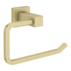 Arezzo Brushed Brass Square Toilet Roll Holder -Bathroom Furniture Store azbb31 d2 1