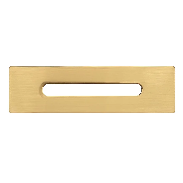 Arezzo Brushed Brass Overflow Insert And Pop-Up Waste Cover 3 Arezzo Brushed Brass Overflow Insert And Pop-Up Waste Cover - Image 3
