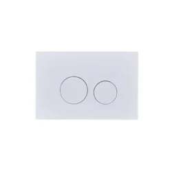 Arezzo Compact Concealed Cistern With White Flush Plate - Round Buttons 7 Arezzo Compact Concealed Cistern With White Flush Plate - Round Buttons -Bathroom Furniture Store azccwhir n d1
