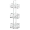Arezzo 3-Tier Freestanding Shower Caddy Chrome