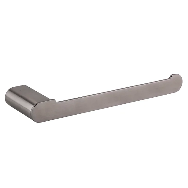 Arezzo Brushed Gunmetal Grey 4-Piece Bathroom Accessory Pack 5 Arezzo Brushed Gunmetal Grey 4-Piece Bathroom Accessory Pack - Image 5