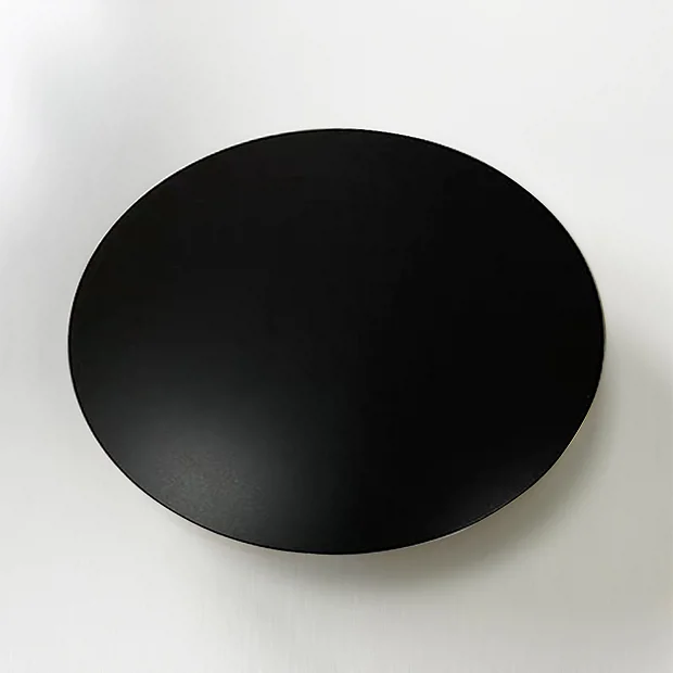 Arezzo Matt Black Overflow Insert And Pop-Up Waste Cover 1 Arezzo Matt Black Overflow Insert And Pop-Up Waste Cover