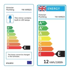 Arezzo 600mm Round Colour Changing LED Illuminated Bathroom Mirror With Bluetooth + Anti-Fog -Bathroom Furniture Store azmir025 d2