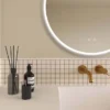 Arezzo 700mm Round Colour Changing LED Illuminated Bathroom Mirror With Bluetooth + Anti-Fog