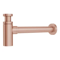 Arezzo Rose Gold Round Basin Bottle Trap