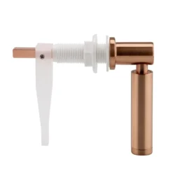 Arezzo Rose Gold Modern Cistern Lever