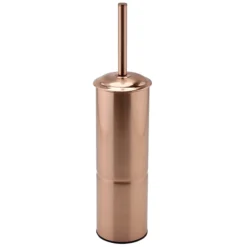 Arezzo Polished Rose Gold Toilet Brush Holder