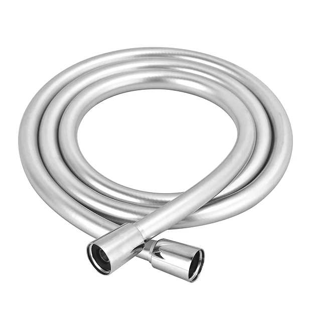 Arezzo 1.5m Smooth Shower Hose Silver 1 Arezzo 1.5m Smooth Shower Hose Silver