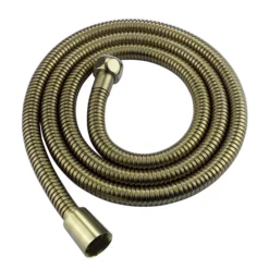 Arezzo 2m Shower Flex Hose Brushed Brass