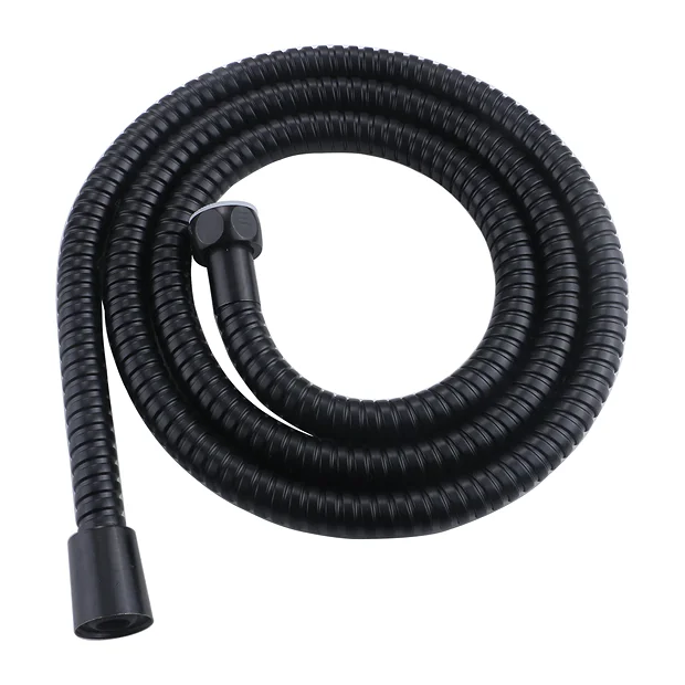 Arezzo 1.75m Shower Flex Hose Matt Black 1 Arezzo 1.75m Shower Flex Hose Matt Black