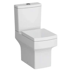 Arezzo Square Cloakroom Suite (Toilet + Basin) -Bathroom Furniture Store azsqcs d1