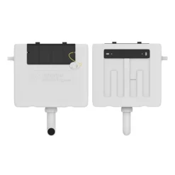 Arezzo Concealed WC Cistern Incl. Matt Black Square Flush Plate 10 Arezzo Concealed WC Cistern Incl. Matt Black Square Flush Plate -Bathroom Furniture Store azsqmbpk nw d1