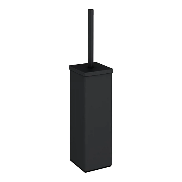 Arezzo Square Toilet Brush Matt Black 2 Arezzo Square Toilet Brush Matt Black - Image 2