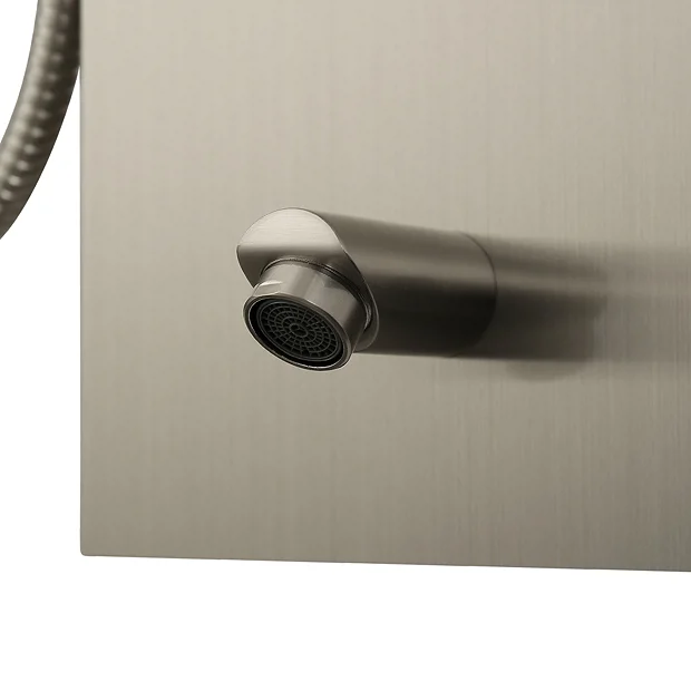 Arezzo Shower Tower Panel - Stainless Steel (Thermostatic) 5 Arezzo Shower Tower Panel - Stainless Steel (Thermostatic) - Image 5