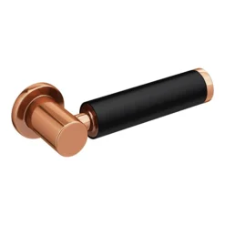 Arezzo Traditional Toilet With Rose Gold + Matt Black Lever -Bathroom Furniture Store aztccrb n d1