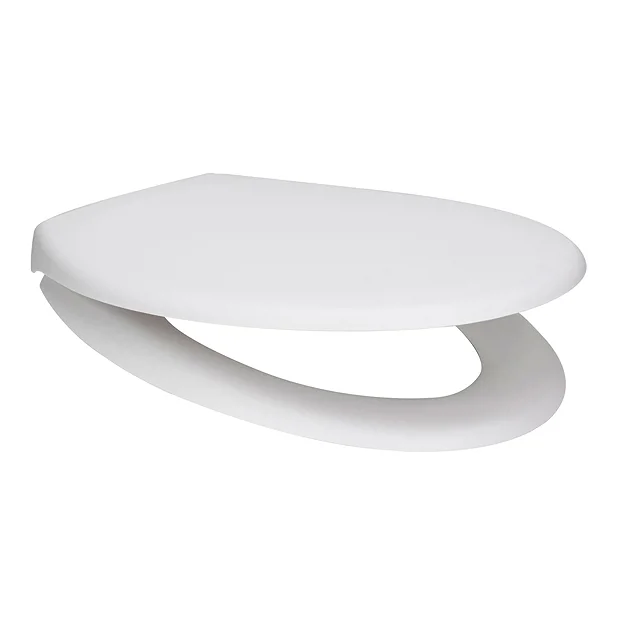 Arezzo Matt White Soft Close Toilet Seat 2 Arezzo Matt White Soft Close Toilet Seat - Image 2