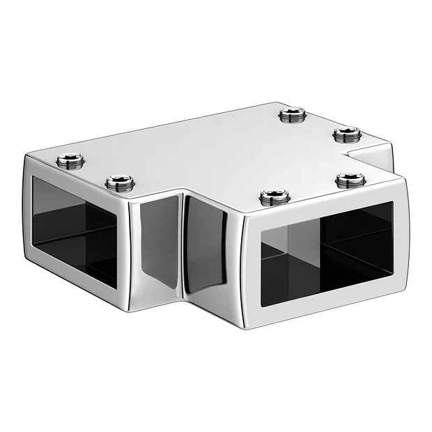Arezzo Chrome T-Piece Section 2 Arezzo Chrome T-Piece Section - Image 2