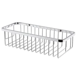 Arezzo Chrome 300mm Wire Shower Basket 5 Arezzo Chrome 300mm Wire Shower Basket -Bathroom Furniture Store czchr29d1