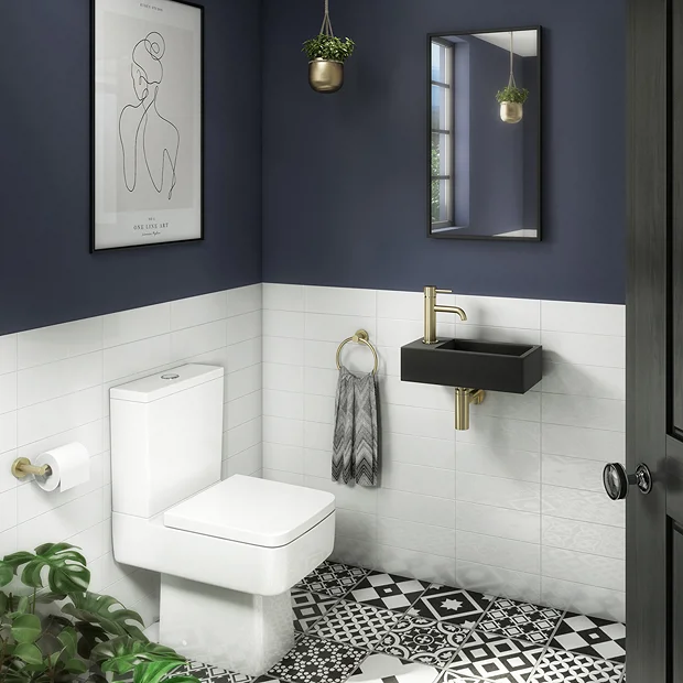 Arezzo Industrial Style Brushed Brass Toilet Roll Holder 5 Arezzo Industrial Style Brushed Brass Toilet Roll Holder - Image 5