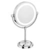 Arezzo LED Illuminated Free Standing Cosmetic Mirror