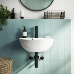 Arezzo Matt Black Trap And Isolating Set 7 Arezzo Matt Black Trap And Isolating Set -Bathroom Furniture Store mrtismb d1