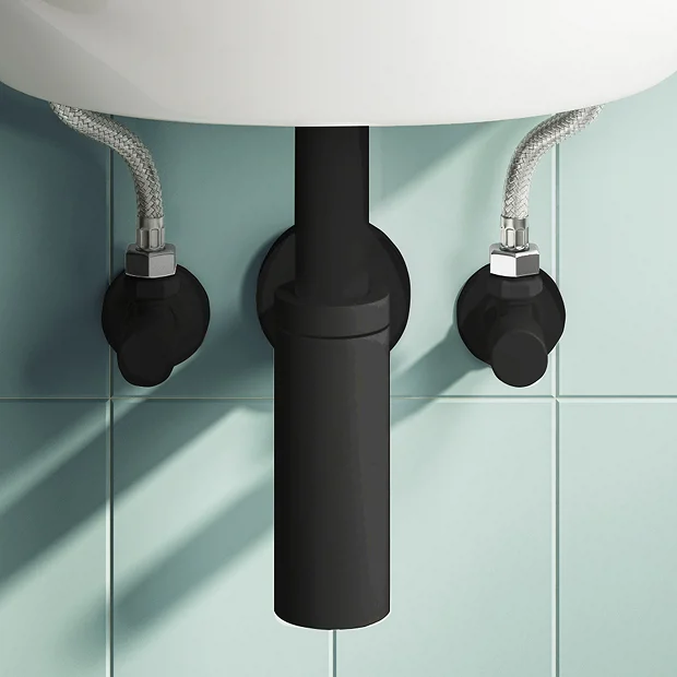 Arezzo Matt Black Trap And Isolating Set 2 Arezzo Matt Black Trap And Isolating Set - Image 2